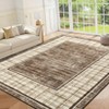 Washable Bordered Living Room Bedroom Rugs, Soft Non Slip Floor Carpet for Dining Room Kitchen, Stain Resistant Floor Cover for Home Office - 3 of 4