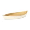 HomeRoots 10" Gold And Off White Cast Iron Oval Boat Shaped Tray - 4 of 4