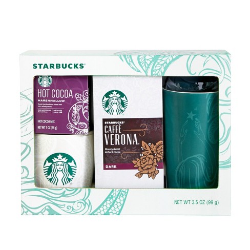Starbucks Ceramic Mug & Cocoa Mix Gift Set