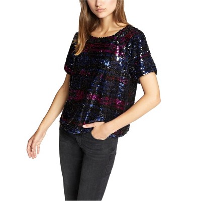 Sanctuary Clothing Womens Saturday Night Pullover Blouse