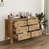 Whizmax Dresser for Bedroom with 6 Drawers, Wood Drawer Dresser with Metal Handle, Chest of Drawers for Bedroom, Living Room, Hallway, Home Office - 4 of 4