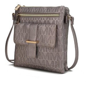 MKF Collection Janni Signature Embossed Crossbody Bag by Mia K - 1 of 4