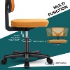 NicBex Adjustable Height  Mesh Home Office Chairs,Desk Chair with Lumbar Support and Universal Wheels for Work Study - 3 of 4