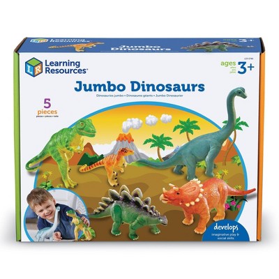 Jumbo Colorful Plastic Dinosaur Toy Set for Kids