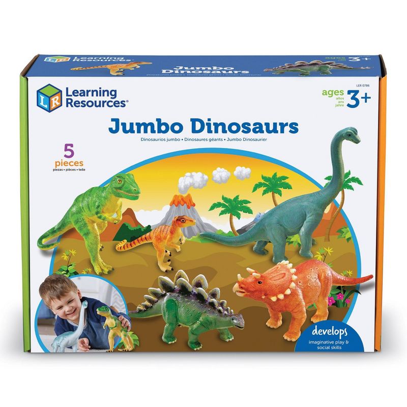 Learning Resources Jumbo Dinosaurs, 5 of 6