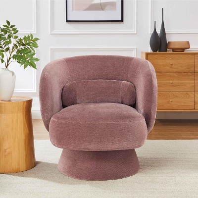 MINIMORE Modern Style Swivel Accent Chair