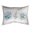 Rosewood Ranch Accent Pillow – Succulent Garden 18x13 Inch Climaweave by Manual Woodworkers and Weavers - 3 of 3
