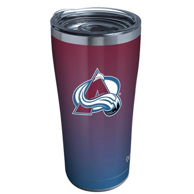 NHL Colorado Avalanche 20oz Ombre Stainless Steel Tumbler with Lid