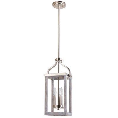 Montrose 3 Light Pendant Silver - EGLO