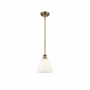 Bristol Glass - 1 Light Mini Pendant In Industrial Style-9.25 Inches Tall and 7.5 Inches Wide - 1 of 1
