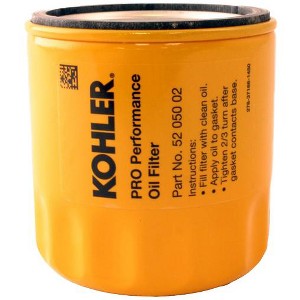 Kohler 52 050 02-S Engine Oil Filter Extra Capacity For CH11 - CH15, CV11 - CV22 - 1 of 1