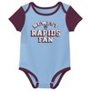 MLS Colorado Rapids Infant Girls' 3pk Bodysuit - 3 of 4