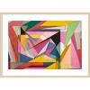 Amanti Art Colorful Geometric Abstraction XII by Gary Williams Wood Framed Wall Art Print - 4 of 4