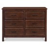 Davinci Charlie 6-drawer Double Dresser - Espresso : Target