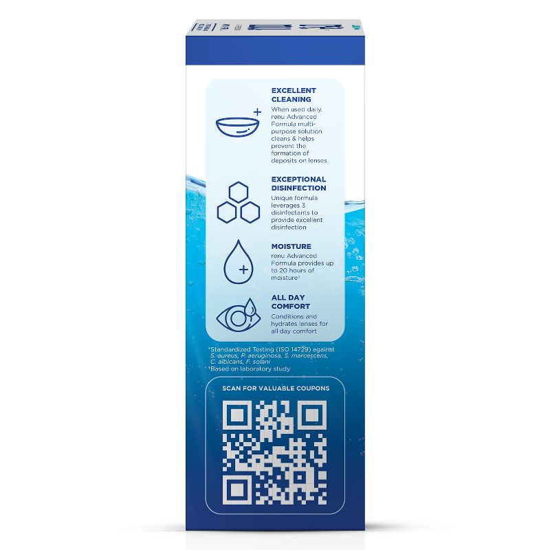 Renu Contact solution, Advanced Triple Disinfectant Formula, 3 of 13