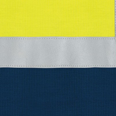 fluorescent yellow/navy