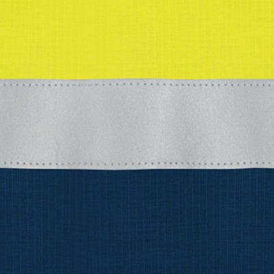 fluorescent yellow/navy