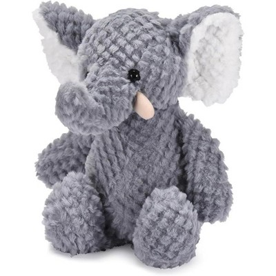 Image of CHILDLIKE BEHAVIOR 15'' x 10'' Elephant Stuffed Toy, White & Light Purple
