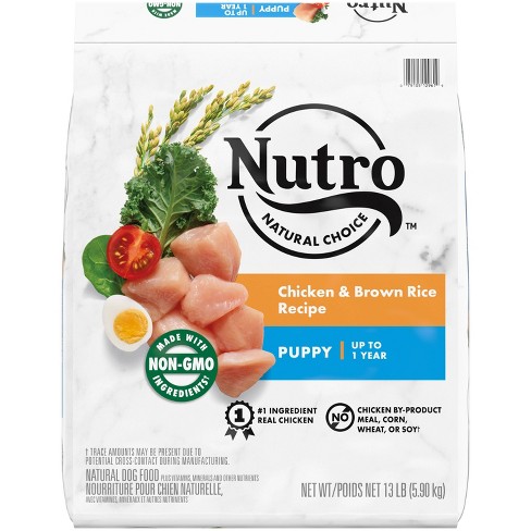 Nutro Natural Choice Chicken And Brown Rice Recipe Puppy Dry Dog Food -  13lbs : Target