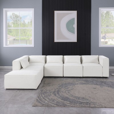Modular Couch,5 Seat Sofa With Ottoman,Modular Lounge Sofa,Modular Cloud Couch,Sofa Modular Sectional,Knock Down Sofa Couch-Cuddlewood
