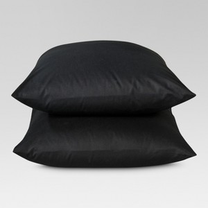 Ultra Soft Pillowcase (Standard) Black 300 Thread Count - Threshold