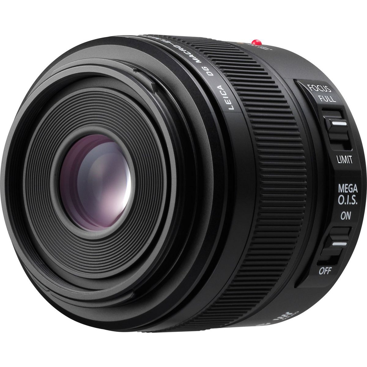 PANASONIC LUMIX G LEICA DG MACRO-ELMAR LENS, 45MM, F2.8 ASPH., PROFESSIONAL MIRRORLESS MICRO FOUR THIRDS, MEGA OPTICAL I.S., H-ES045 (USA BLACK)