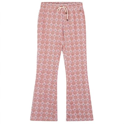 Girl Aztec Velour Flared Pant - Nono