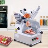 Meat Slicer, 12'' Carbon Steel Blade 550W Automatic Slicer - Adjustable Thickness 0~14mm for Commercial/Home Use - 3 of 4