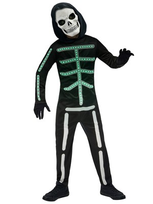 Rubies Light Up Skeleton Boy's Costume : Target