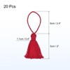 Unique Bargains Cotton Mini Hanging Loop DIY Functional Bookmark Tassels 20 Pcs - 2 of 4