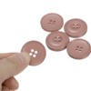 Unique Bargains Resin DIY Craft Flat 4-Hole Sewing Buttons 10 Pcs - 4 of 4