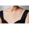 Dainty Crystal Choker with 3 Birthstone Beads,Gift for Women Fashionable, Exquisite and High-end - 3 of 4