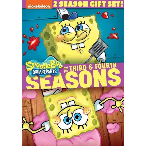Spongebob Squarepants Seasons 3 4 Dvd Target
