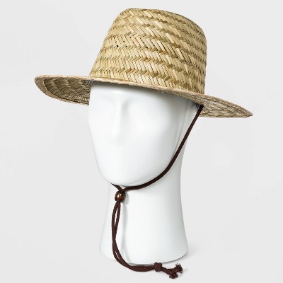 mens straw hats near me