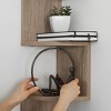 48.5 X 7.7 Zigzag Corner Shelf - Danya B. : Target