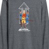 Men's - Avatar: The Last Airbender - Trio Long Sleeve Graphic T-Shirt - 2 of 4