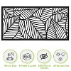 PexFix 72 in. x 47 in. Outdoor Privacy Rectangle Screen Galvanized Steel Panel Divider in Black - 4 of 4
