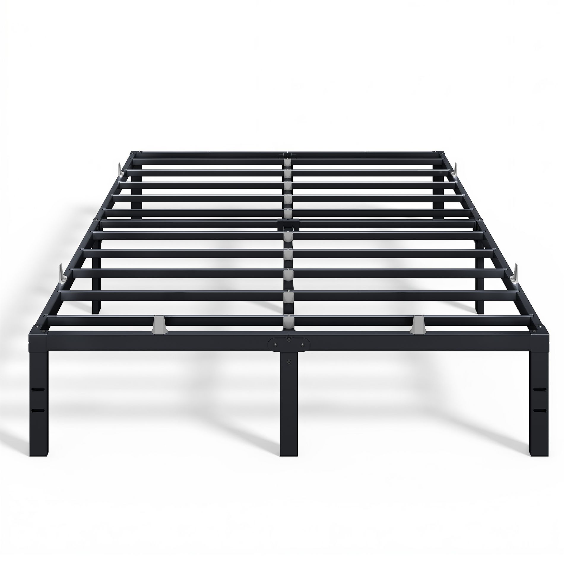 VASAGLE Full Metal Bed Frame 14 Inches Tall, 1100 lb Weight Capacity, No Box Spring Needed, with Under-Bed Storage, Easy Setup, Matte Black