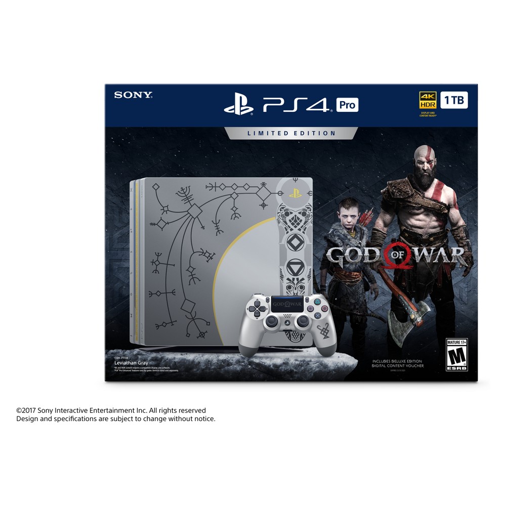 UPC 711719510239 product image for PlayStation 4 Pro 1TB God of War Limited Edition Bundle | upcitemdb.com
