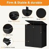 140L Laundry Hamper 2 Section, Double Laundry Basket with Lid, Large Dirty Clothes Hamper with Removable Liner Bags - 3 of 4