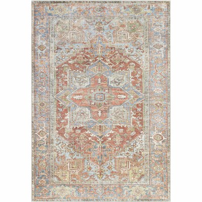 Hauteloom Rust Maayon Washable Rug