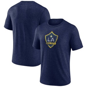 MLS Los Angeles Galaxy Men's Short Sleeve Tri-Blend T-Shirt - 1 of 3