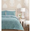 Greenland Home Fashions Cameo 3-Piece Full/Queen Quilt Set, 90X90 - 2 of 4