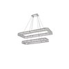 Elegant Lighting Monroe 2 - Light Pendant in  Chrome - 2 of 4