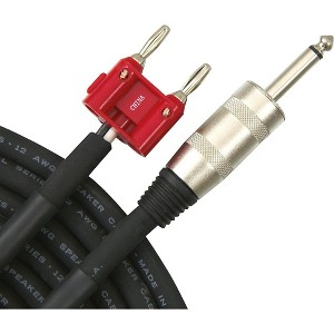 Livewire Elite 12g Speaker Cable Banana to 1/4" Male - 1 of 4
