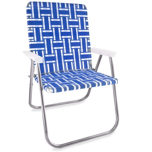 Lawn Chair Usa Folding Aluminum Extra Wide Magnum Webbed Chair Target