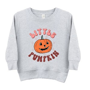 The Juniper Shop Little Pumpkin Retro Toddler Graphic Sweatshirt - 1 of 3