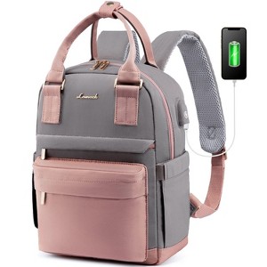Mini Backpack for Women Stylish Waterproof Backpack Purse with USB Port, Cute Bookbag - 1 of 4