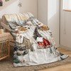 Lomsoe Christmas Winter-Themed Flannel Throw Blanket - Soft, Lightweight Perfect Gift for Family & Friends Christmas Gift. - 2 of 4