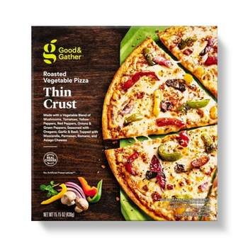 Thin Crust Roasted Vegetable Frozen Pizza - 15.15oz - Good & Gather™